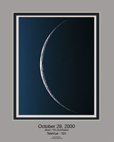 Moon 3.2%illuminated